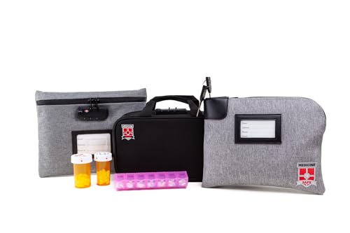 MEDICINE RX SAFE Medication Travel Bag Logo - Thumbnail 7