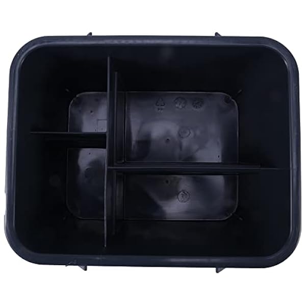 Speesy 2 x mand voor het reinigen van verschillende voorwerpen, draagbare gereedschapsmand van kunststof