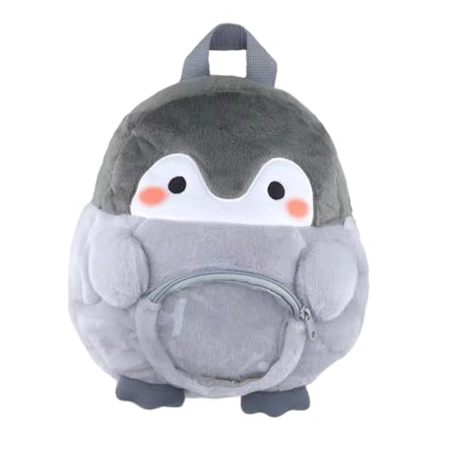 Sac à dos pingouin en peluche mignon pour fille et adulte style Y2K