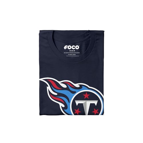 Image of FOCO Mens NFL Team Primary Logo Retro Short Sleeve T-Shirt