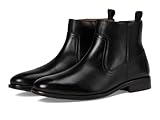 Johnston & Murphy Mens, Reeve Zip Boots, Black Full Grain, 10.5 Medium