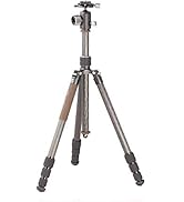 Leofoto Urban LX-254CT Professional Light Weight Carbon Fiber Tripod+XB-32 Ball Head Set, Center ...