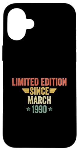 Limited Edition Since March 1990 �X�}�z�P�[�X iPhone 16 Plus �p