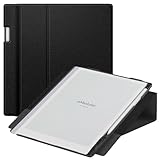 ENET-CASE Case for Remarkable 2 Paper Tablet- Multi-Viewing Adjustable Folding Book Folio Cover - with Built-in Pen Holder - for 10.3' 2020 Released (Black)