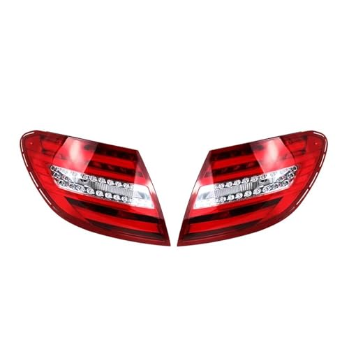 DSYYNAY Pilotos Traseros para Benz para W204 para C180 para C200 para C220 para C260 para C280 para C300 2011 2012 2013 2014 2049060503 2049060203 Conjunto Luz Trasera LED Montaje Luces TRASERAS