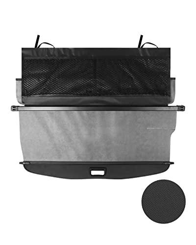 Autorder Upgraded Cargo Cover Custom Fit For Subaru Forester 2014-2018 Accessories Trunk Shade Cover No Gap With Storage Cargo Net Retractable Security Shield Shade(Not For Manual Tailgate) #TOP5