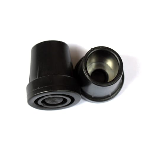COLLBATH Cane Tips for Elderly Walking Cane Foot Pad Leg Tips Anti-Skid Plastic Walking Stick Ferrule Protector