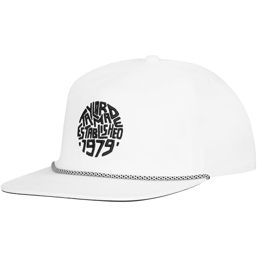 TaylorMade Golf 2026 Daytona Stock Rope Hat White Adjustable