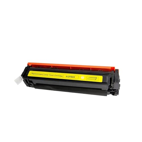 Image of HSCJMEHT Laser Color Toner Cartridge Compatible with CF500X CF501X CF502X CF503X 202X Compatible With MFP M280 M281fdw printer(Yellow)