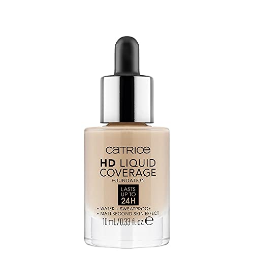 HD Liquid Coverage Mini 020 Rose Beige CATRICE