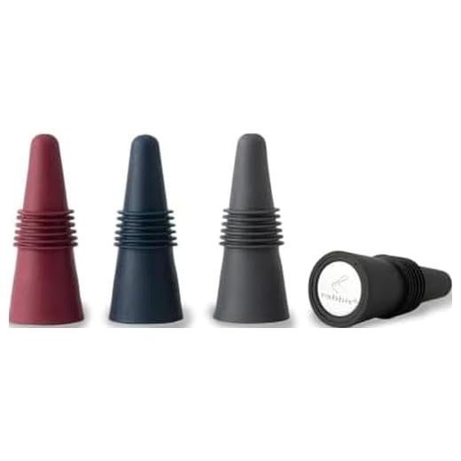 Rabbit Bottle Stoppers, Set of 4, Multicolor