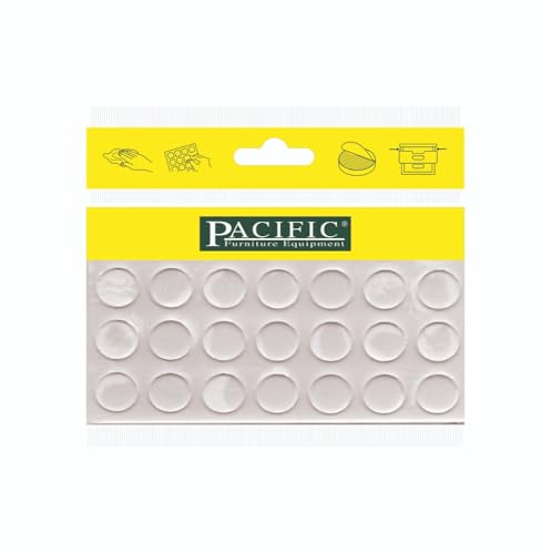 Glass Table Top Bumpers. Non Slip. Self Adhesive Pads Keeps Glass Table Top from Sliding!