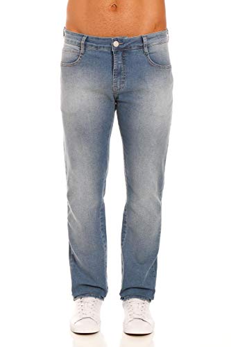Jeans regular fit, Coca-Cola Jeans, Masculino, Azul, 38