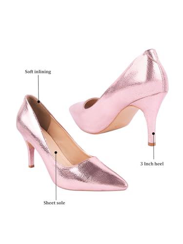 Image of The White Pole Fabulous Stiletto Pumps Perfect for Every Occasion, Elegant & Fancy Stiletto Heels Sandals For Womens & Girls