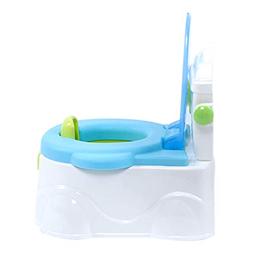 (Blauw) Baby Training Toilet Potje Stoel Kinderen Peuter Potje Veilig Materiaal Bescherming Baby - Afbeelding 5
