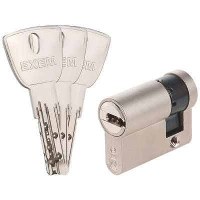 Medio cilindro EXEM R9+ niquelado variado