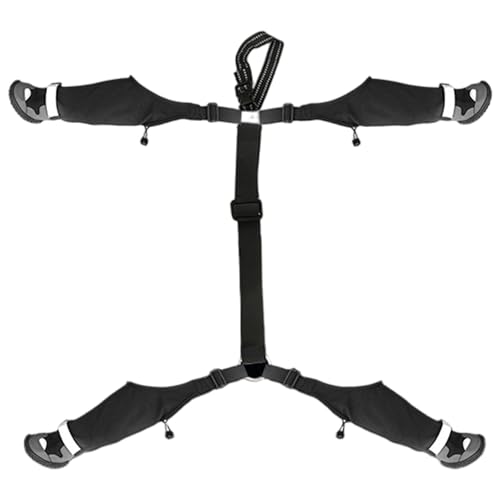 Bottes à bretelles pour chiens antidérapantes et imperméables - 3