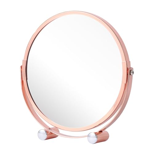 Espejo de Maquillaje Giratorio Led para Escritorio