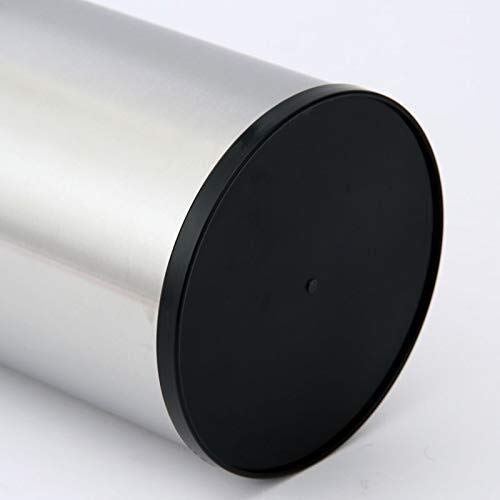 Porte-parapluie rond acier inoxydable, support de rangement