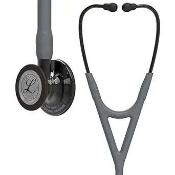 Littmann 3M Cardiology Iv Diagnostic Stethoscope,High Polish Smoke-Finish Chestpiece,Gray Tube,Smoke Stem And Smoke Headset,27 Inch,6238