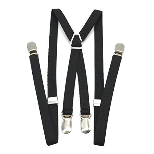 merishopp 2xMen X Back Suspender Adjustable Strap Non-slip 4 Clips Trousers Pants Braces|Clothing Shoes & Accessories | Mens Accessories | Suspenders Braces|1 Piece X-Back Suspenders(2 Pack)-picture-44