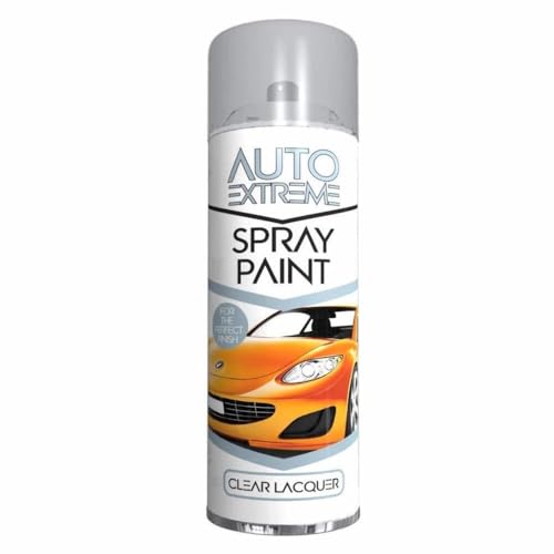 Grandi Clear Spray Lacquer 250 ml – High‑Gloss Protective Finish – Fast‑Drying Clear Coat for Wood, Metal & Plastic