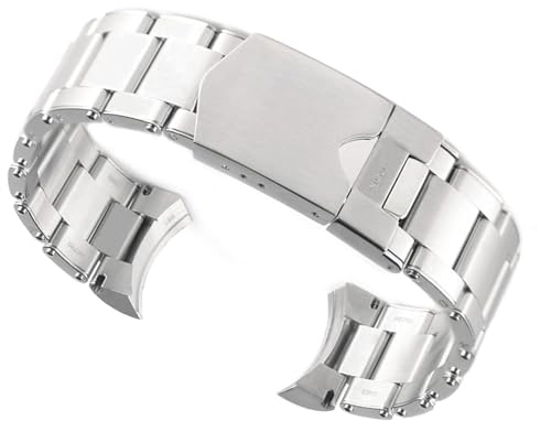 Bracelet de montre acier inoxydable solide 316L à maillons rivets pour montre homme Tudor