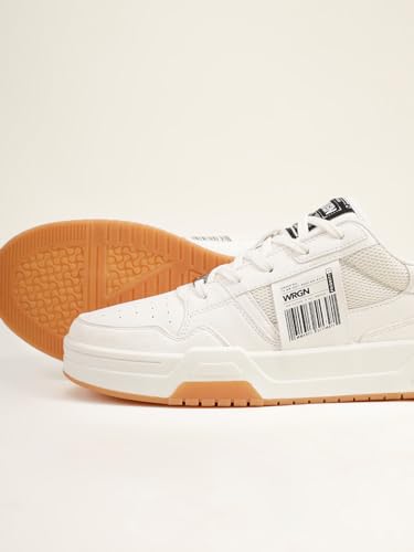 Image of WROGN Men's White Casual Sneakers
