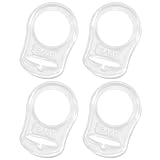 attache sucette silicone bebe 9 Haute qualité & Sécurité : Fabriqué en silicone alimentaire de haute qualité, doux et confortable au toucher, résistant et réutilisable pour un usage quotidien sécurisé pour bébé