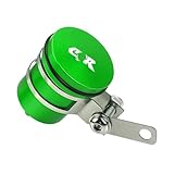 Aspecto: Tapa del depósito de freno de motocicleta Deportiva y de moda, presentando un diseño moderno y actual.