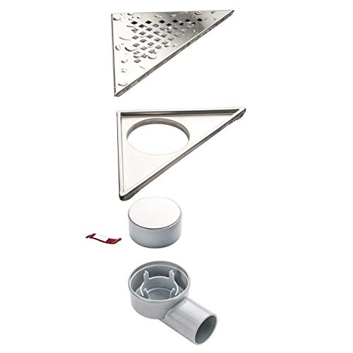 Siphon d'angle horizontal Ø 50 mm First Plast CHABST2517IN