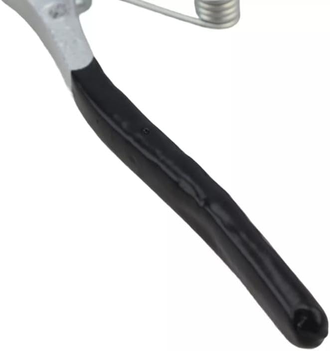 Miniatura 5 de Alicates de anillo de cerdo con asistencia de resorte de 8 pulgadas - hierro maleable (alicates individuales)