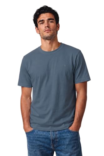 Image of Van Heusen Men's Crew Neck T-Shirt - Soft & Breathable Cotton | Regular Fit | Comfortable Everyday Casual Wear | Short Sleeves | Summer Favorite |Solid Colors | Style 60052|Available in Pack of 1 & 2