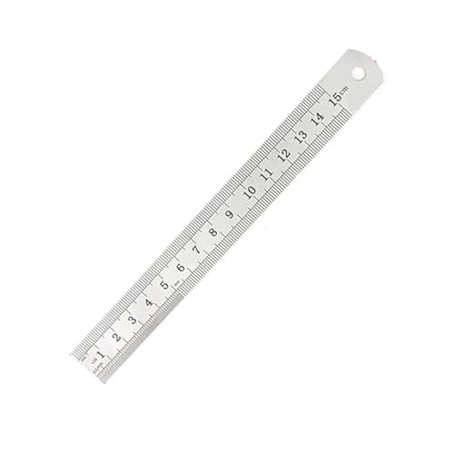 Calibrador Feeler Gauge 1-15mm para medición de espacio y grosor, regla de acero 200mm miniatura 2