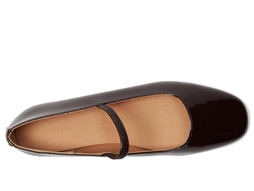 Madewell Women's Greta Patent Mary Jane Flats2