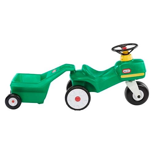 Little Tikes Tractor & Cart, Foot-to-Floor Ride-On, for Boys and Girls Ages 1-5 Years Little Tikes Tractor & Cart, Foot-to-Floor Ride-On, for Boys and Girls Ages 1-5 Years