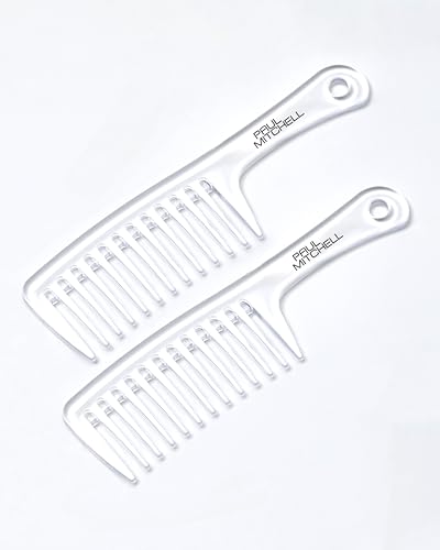 Image of Paul Mitchell Detangler Comb, Wide Tooth Comb Detangles Wet or Dry Hair
