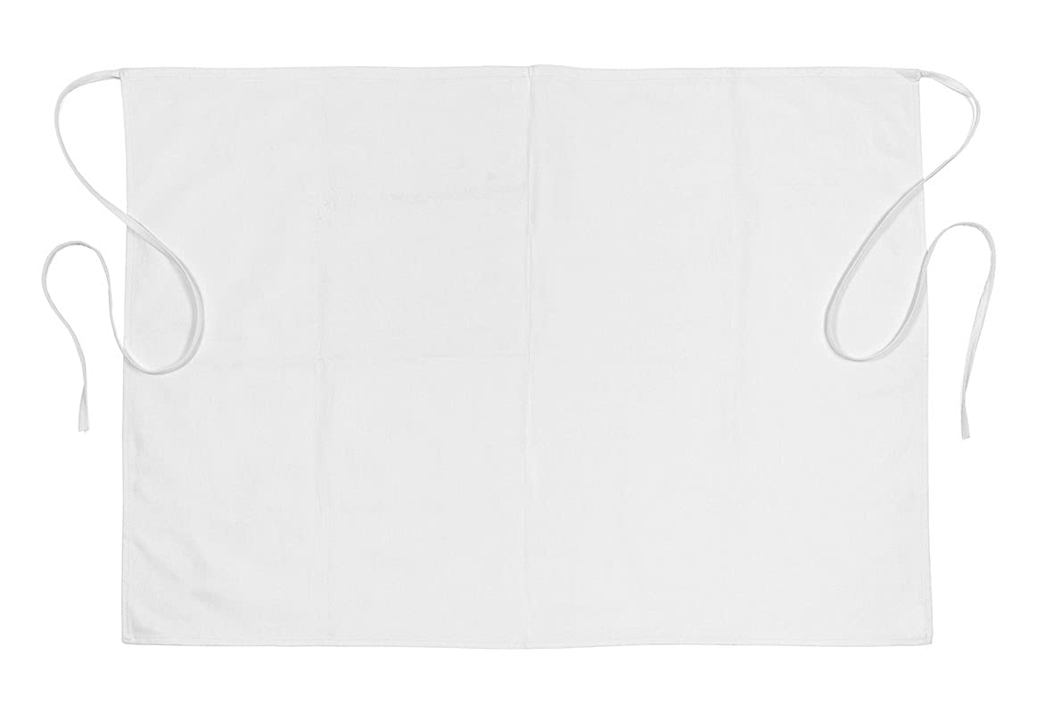 Set 5 Grembiuli da Cucina Professionali – 100% Cotone 200 gr – Con o Senza Pettorina – Bianco o Nero – Resistenti e Lavabili – Personalizzabili
