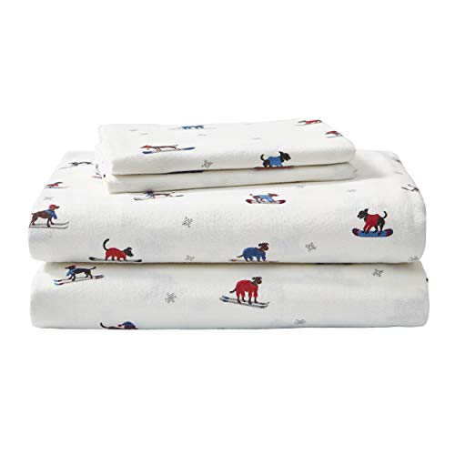 Eddie Bauer Sheet Set 4PC (3pc in Twin Size) Flannel Deep Pockets Crisp - Picture 139 of 201