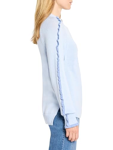 Image of NIC+ZOE Ruffled Down Sweater