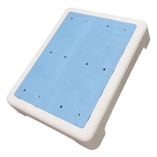 Beavorty Non Slip Short Stool for Bathtub Toilet Stool for Seniors Easy to Clean Material Stylish Bathroom Footstool for Enhanced Stability Support