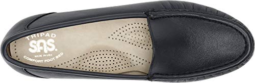 SAS® Simplify Comfort Loafers for Women – Tri-Pad® Comfort System – PU Construction - Supersoft® Navy 8 WW - Double Wide (D) by SAS - Image 3