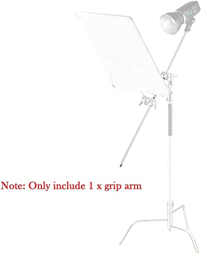 Image of Soonpho 50 inch Extension Grip Crossbar Arm for Heavy Duty C Stand with 1 /4 & 3 /8 Thread for Softbox,Reflector,Umbrella,Flags, Diffusion and Other Studio Video Photography Equipment