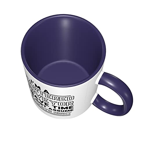 Taza de café con texto "I'm a Chartered Surveyor to Save Time" con texto "I'm A Chartered Surveyor to Save Time" - Taza de café con texto "I'm A Chartered Surveyor to Save Time" - Imagen 5