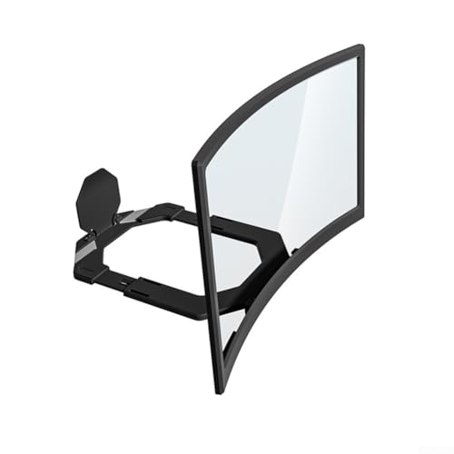 Zilimontt Lupa curvada HD para pantalla de teléfono móvil con ángulo de visión amplio de 178°, se adapta a teléfonos inteligentes en tamaños de 12/14/16/18 pulgadas para ver películas y juegos (16