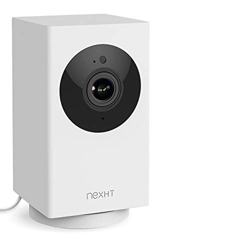 NexHT 1080P Pan Digital Tilt / 8X Zoom Indoor Smart Camera Wi-Fi Viewing for Baby, Elderly, Pet, with Night Vision, Motion Detection and 2-Way Audio (86336)