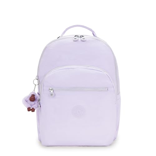 Image of Kipling Women's Seoul Extra Large 17 inch Laptop Backpack, Durable, Roomy with Padded Shoulder Straps, Built-In Protective Sleeve