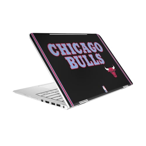 Autocollant anti rayure Chicago Bulls HP Spectre Pro X360 G2 noir