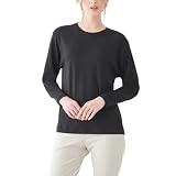 長袖Tシャツ KIREILABO(キレイラボ) Fitte オーガニックコットン 長袖 あったか トップス KB5246P