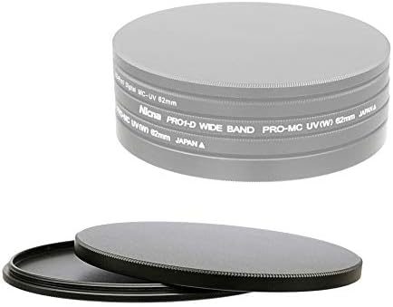 Fotasy 72mm Metal Filter Stack Caps, Filter Stack 72mm, Aluminum Alloy, Slim Stack fits 72mm UV CPL Fader ND Filter